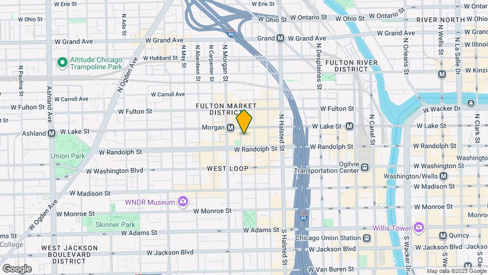 165 N Sangamon St Map and Location Details