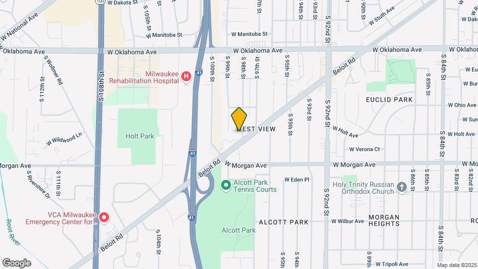 3375 S 98th St Map and Location Details