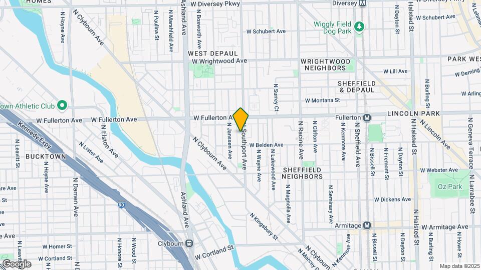 2320 N Southport Ave Map and Location Details