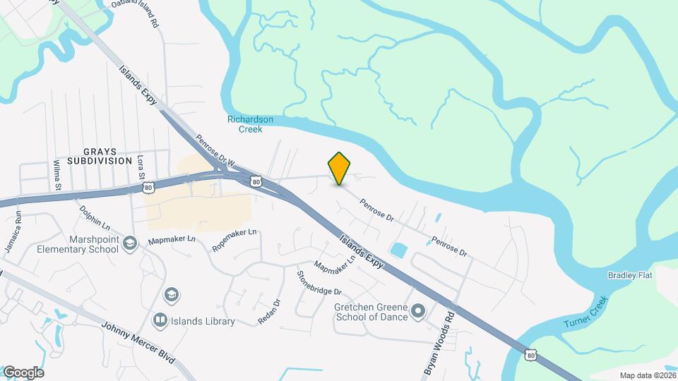 106 Penrose Dr Map and Location Details