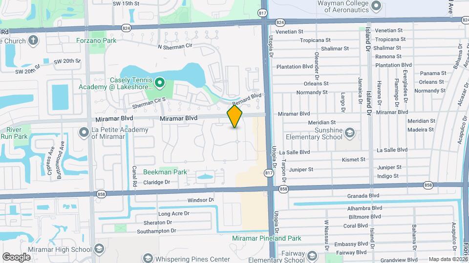 2578 SW 82nd Ave Map and Location Details