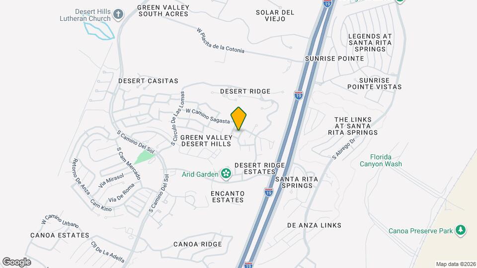 2780 S Camino Iturbide Mapa y Detalles de la Ubicación