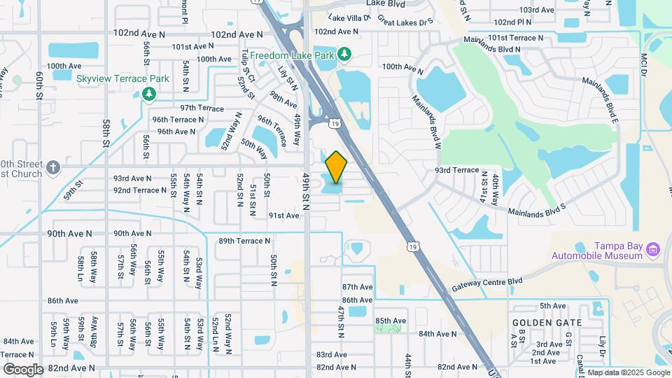 Crystal Lake Mobile Resort Map and Location Details