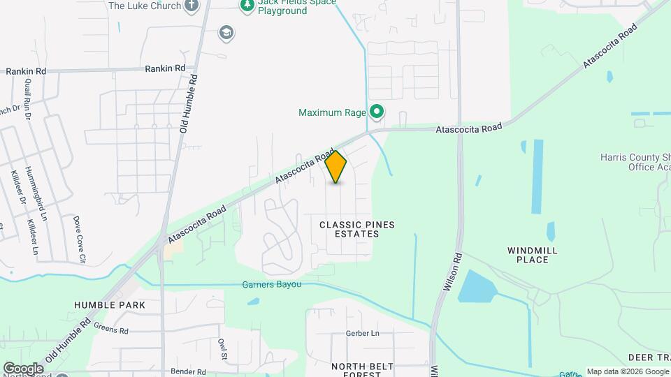 3302 Atascocita Elm Dr Map and Location Details