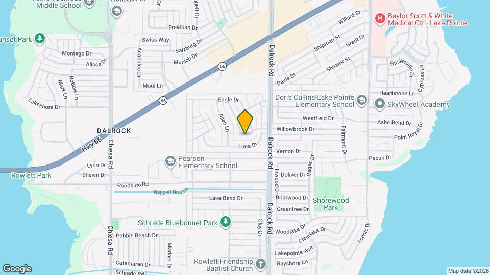 8406 Willowbrook Dr Map and Location Details