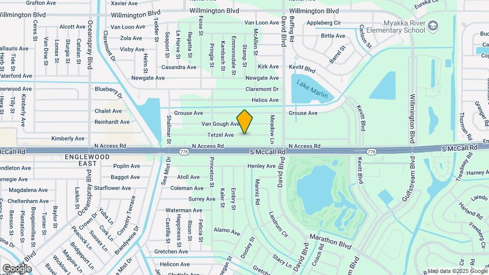 12167 Tetzel Ave Map and Location Details