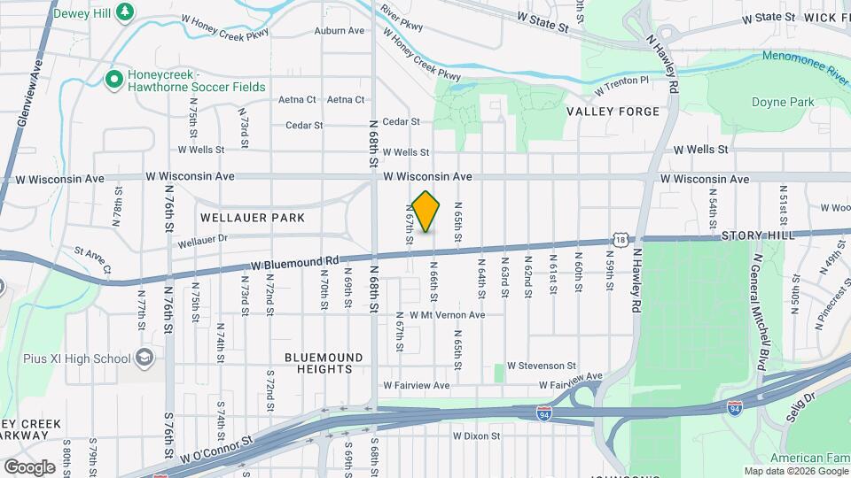 517 N 66th St Mapa y Detalles de la Ubicación