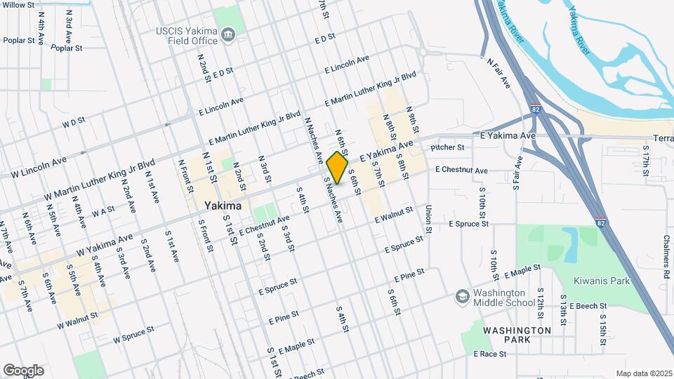 11 S Naches Ave Map and Location Details