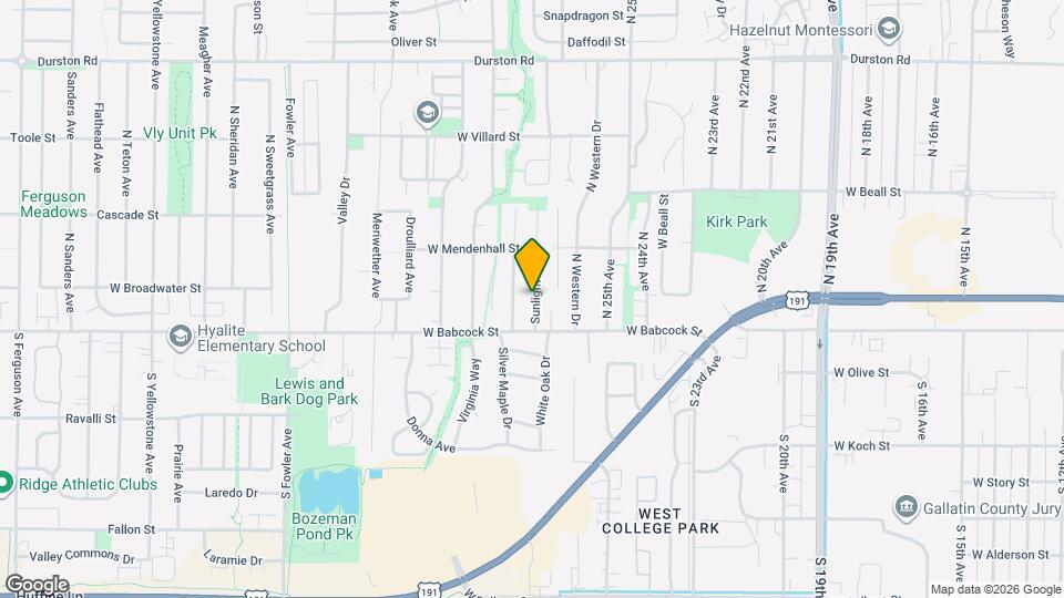 37 Sunlight Ave Map and Location Details