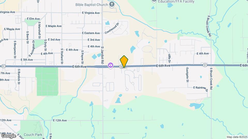 Crestview Estates Mobile Home Map and Location Details