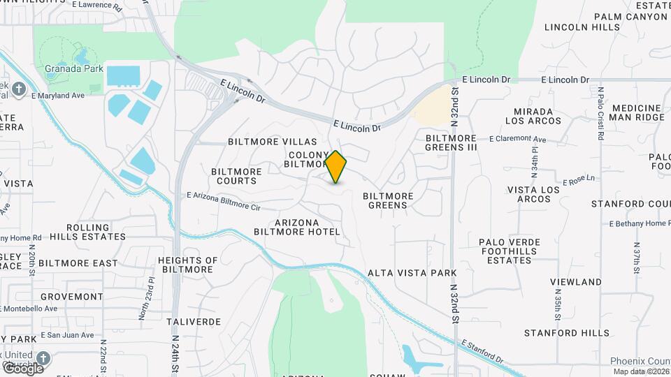 3057 E Rose Ln Map and Location Details