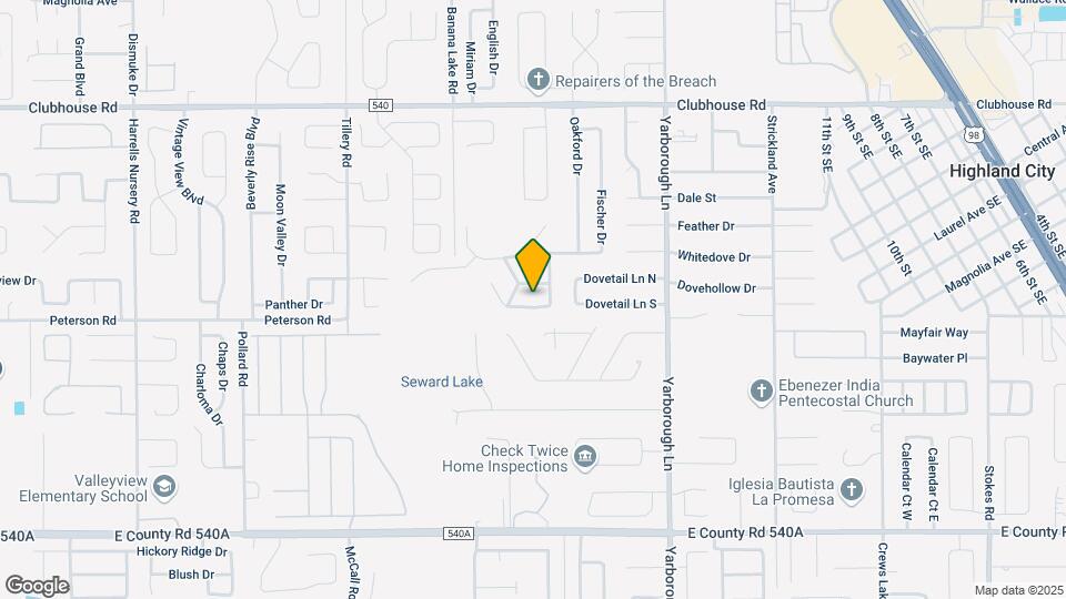 5753 Woodruff Way Map and Location Details