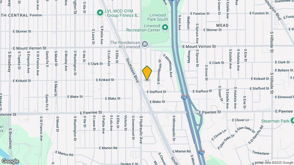 2241 S Kansas St Map and Location Details