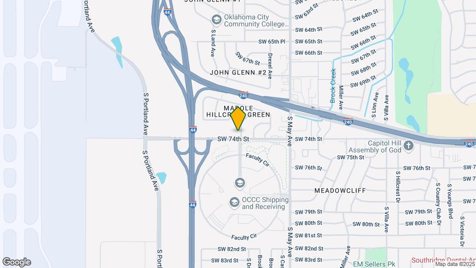 7413 Drexel Ave Map and Location Details