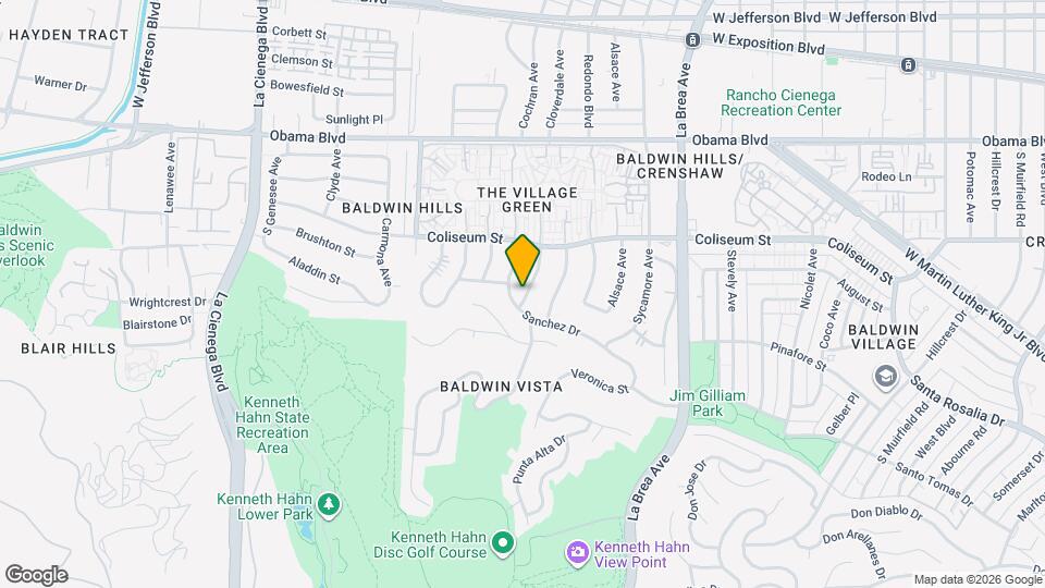 3859 Cochran Ave Map and Location Details