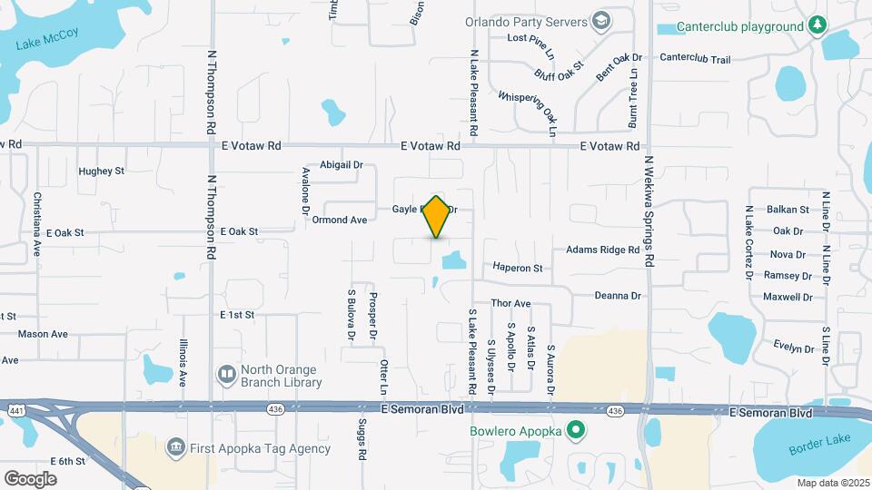 1505 Sunset View Cir Map and Location Details