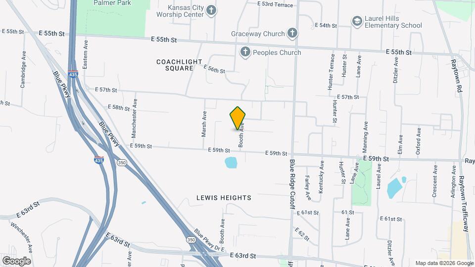 5800 Booth Ave Map and Location Details