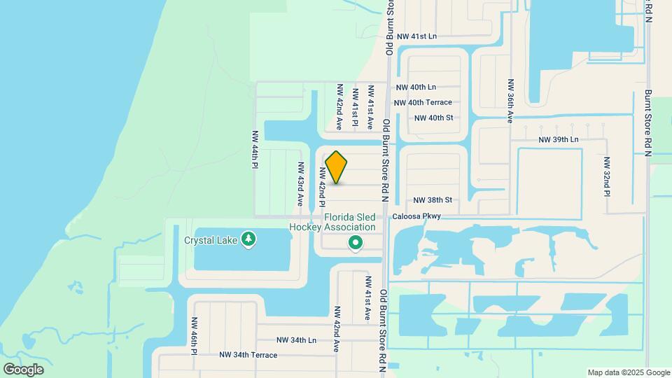 4206 NW 38th Terrace Map and Location Details