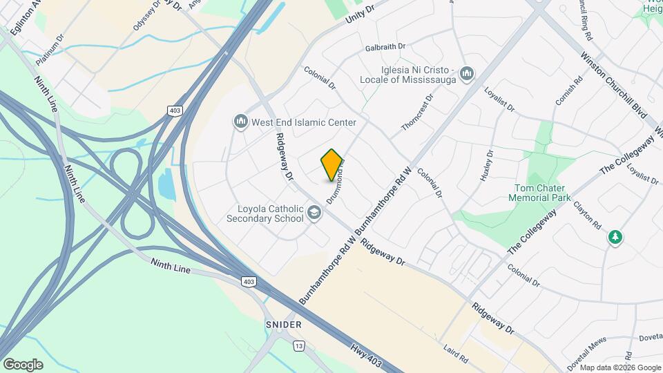 3443 Drummond Rd Map and Location Details