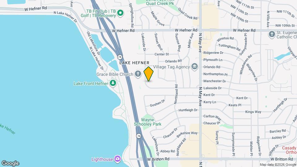 3145 Lakeside Dr Map and Location Details