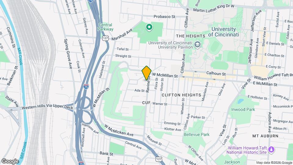 2363 Ravine St, Unit 1 Map and Location Details