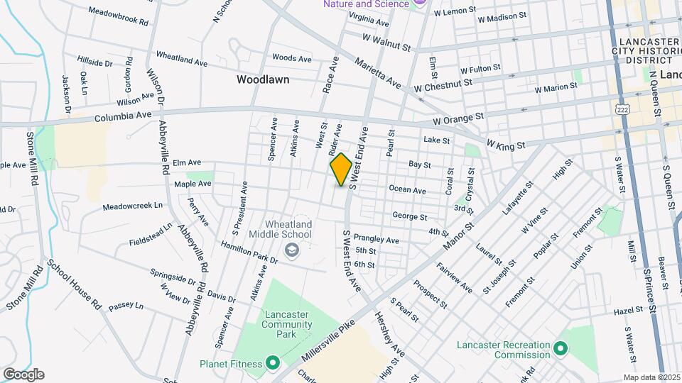 324 S West End Ave, Unit First Floor Map and Location Details