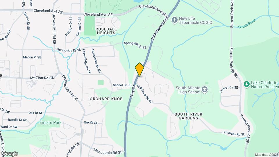 2996 Jonesboro Rd SE Map and Location Details