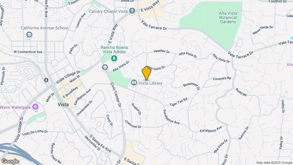 264 Avalon Dr Map and Location Details