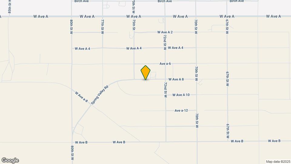 8511 W Avenue A8 Map and Location Details