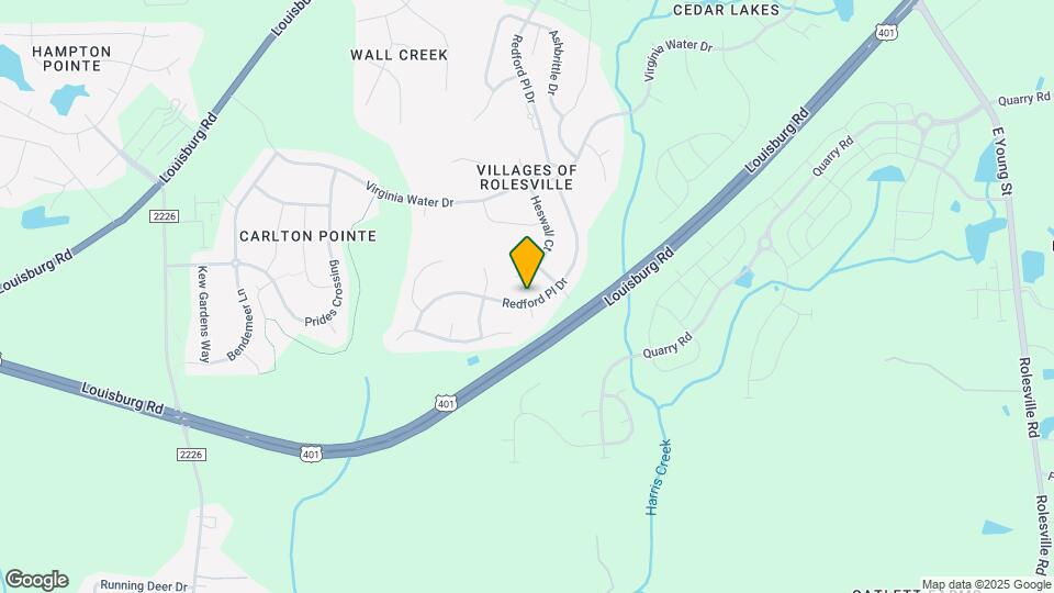 618 Redford Pl Dr Map and Location Details