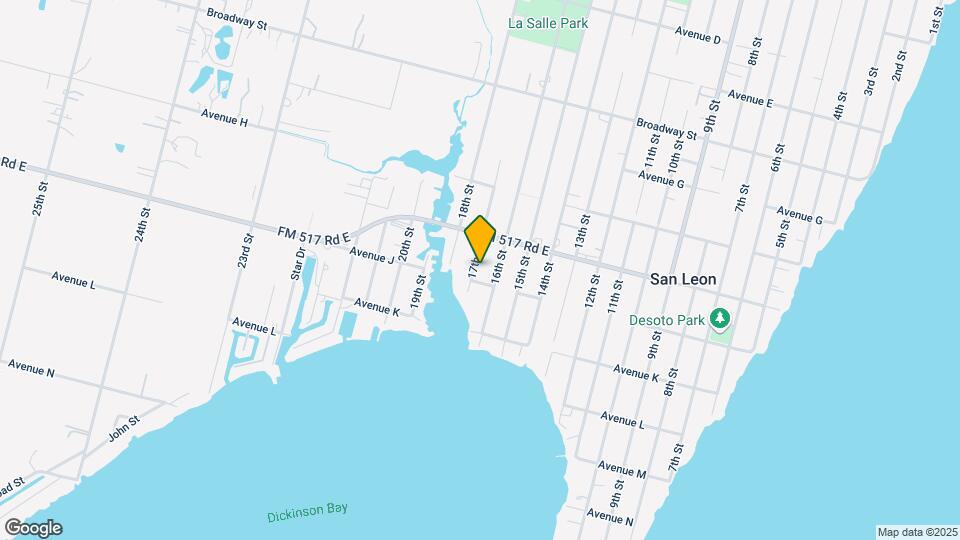 939 17th St Map and Location Details
