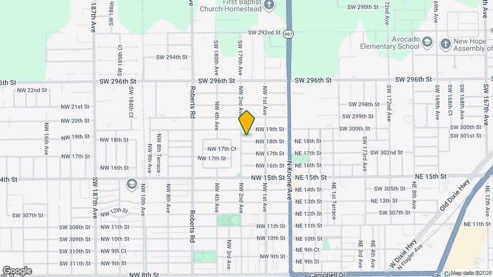 173 NW 18th St Map and Location Details