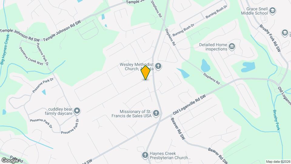 1540 Rose Garden Ln Mapa y Detalles de la Ubicación