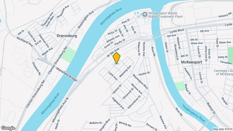 523 Reynolds St Map and Location Details