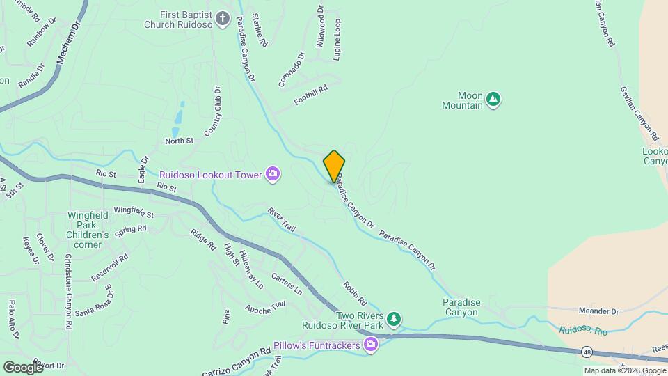 110 Hart Ave Map and Location Details