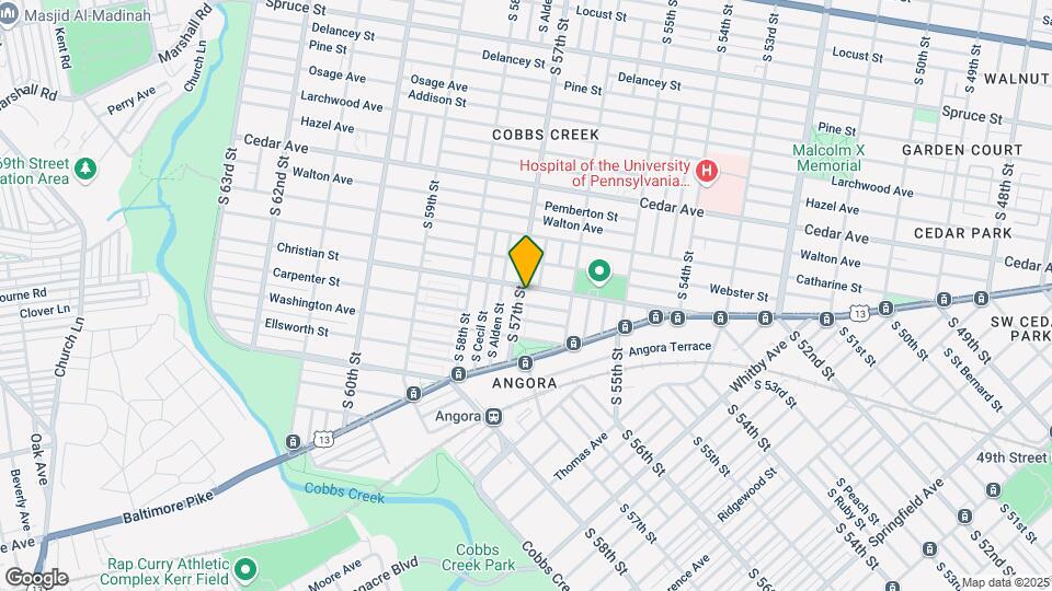 807 S 57th St Map and Location Details