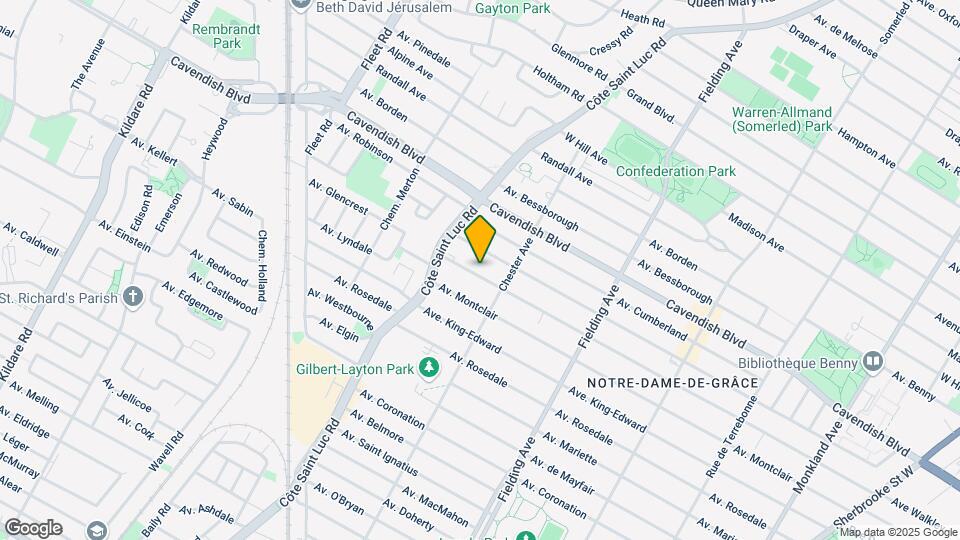 5375 Walkley Av Map and Location Details