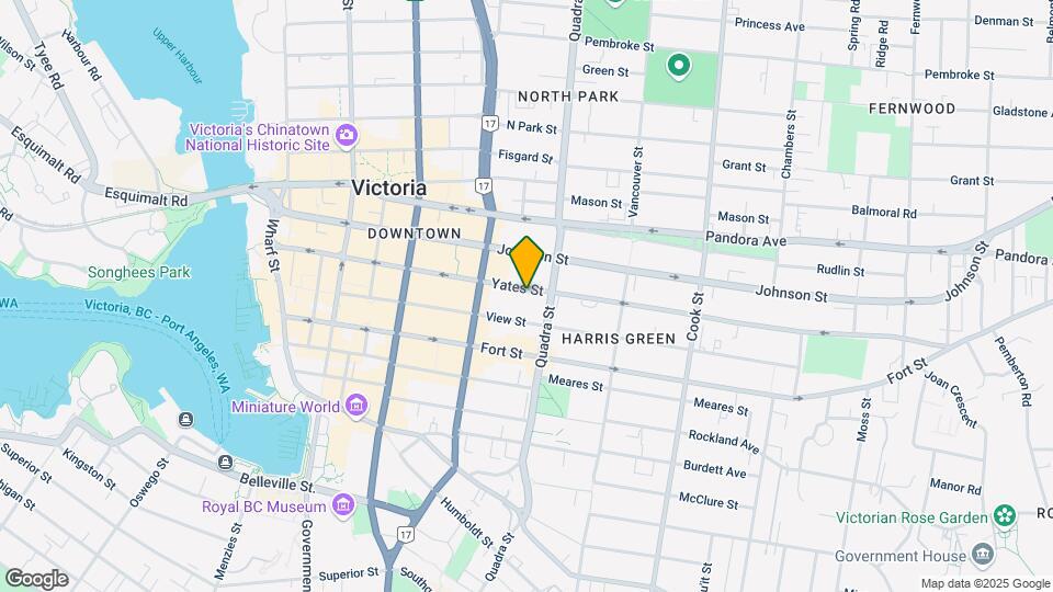 841-847 Yates St Map and Location Details