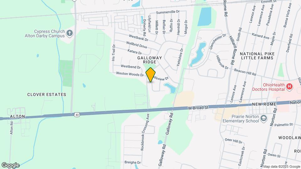 129 Welshmore Dr Mapa y Detalles de la Ubicación