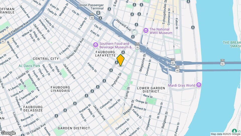 1524 Euterpe St Map and Location Details