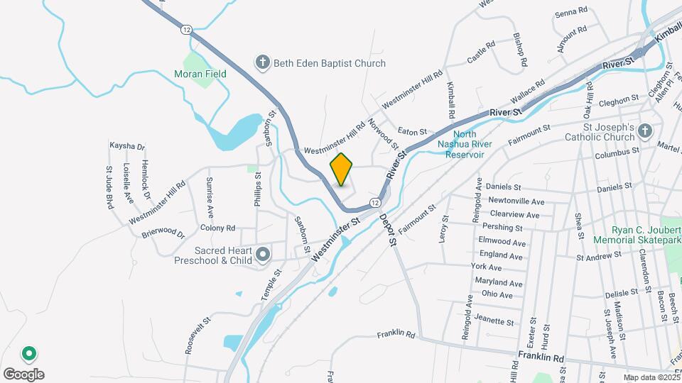 110 Ashburnham St, Unit #4 Map and Location Details