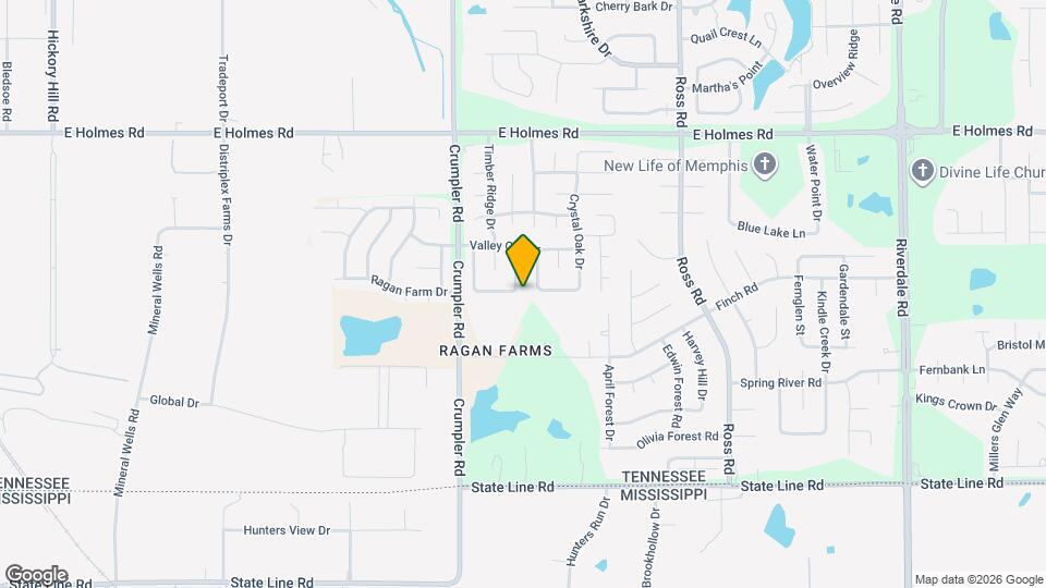 5412 Leaning Oak Dr Map and Location Details