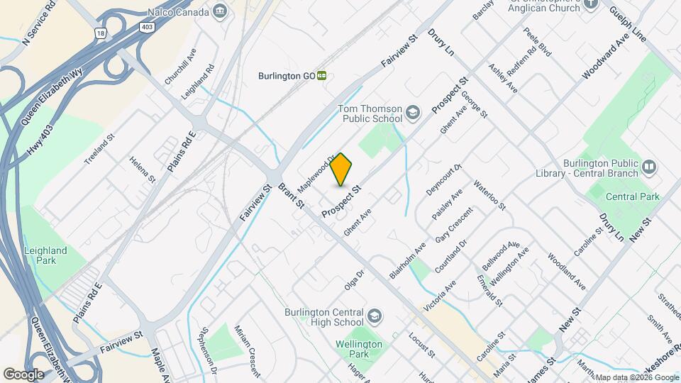 799 Robinson St Map and Location Details