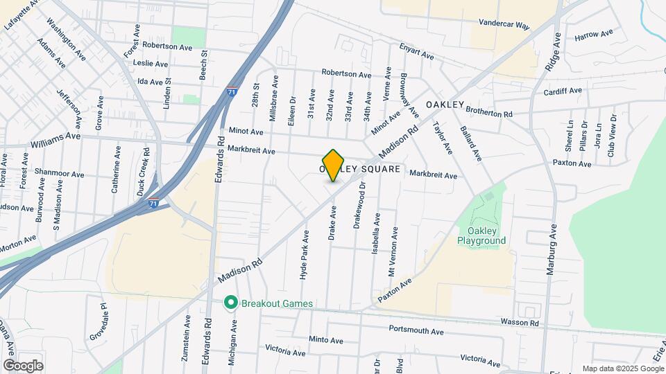 2954-2958 Madison Rd Map and Location Details