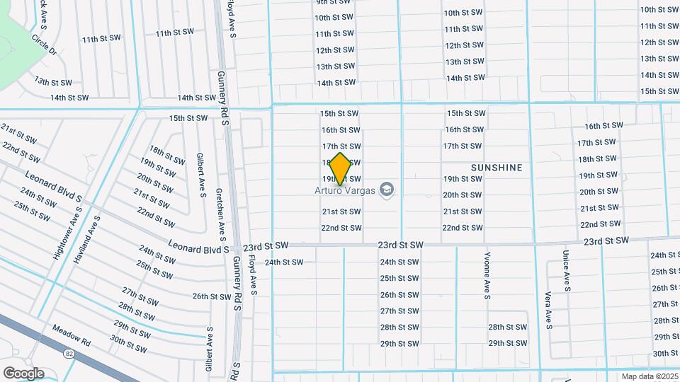 4110 20th St SW Map and Location Details