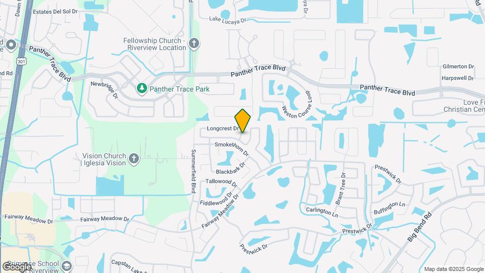 12603 Longcrest Dr Map and Location Details