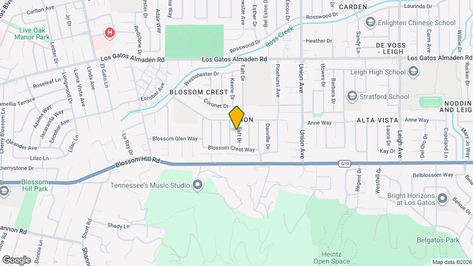 5495 Taft Dr Map and Location Details