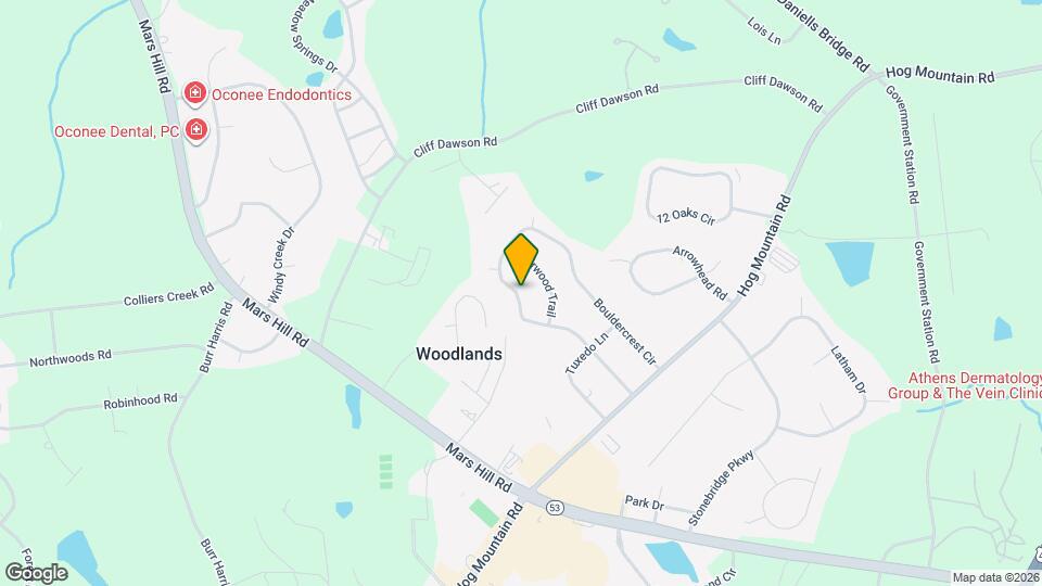 1200 Bouldercrest Cir Map and Location Details