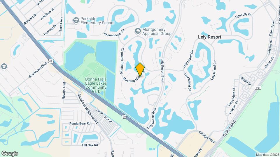 8978 Mustang Island Cir Map and Location Details