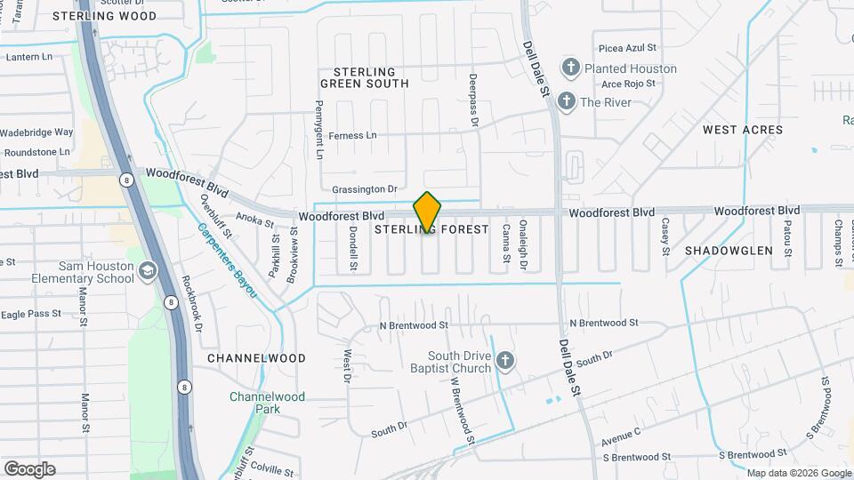 810 Terryhollow St Map and Location Details